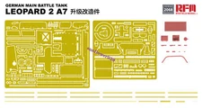 RYEFIELD 2068 1/35 LEOPARD 2 A7 MAIN BATTLE TANK UPGRADE PARTS FOR RM-5108