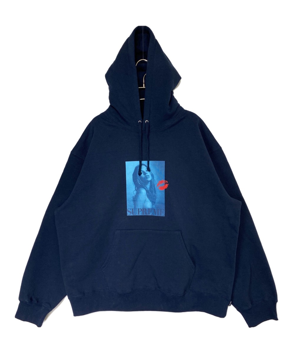 SUPREME × KATE MOSS KateMoss Hooded Sweatshirt Size: XL Navy SUPREME × KATE MOSS KateMoss Hooded Sweatshirt Size: XL Navy