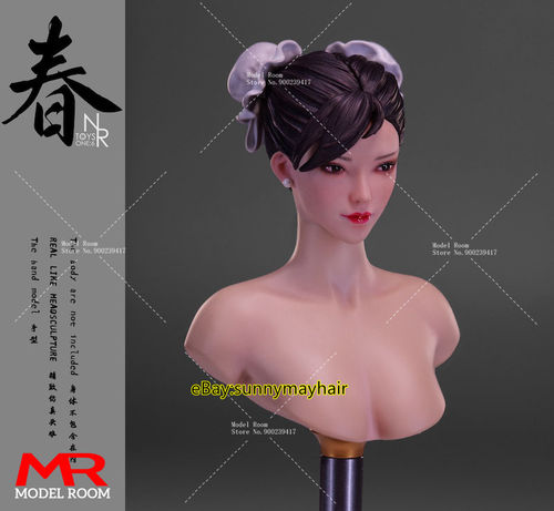 NRTOYS NRTOYS35B 1/6 Kung Fu Girl Chun Li Head Sculpt Costume Hands F 12''Figure - Picture 5 of 17