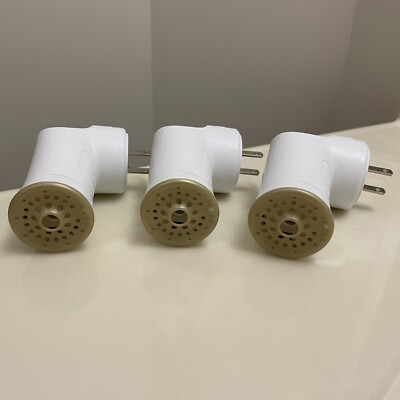 Lot of 3 Glade Odor Fighting Wall Plug In Air Freshener for Home Office