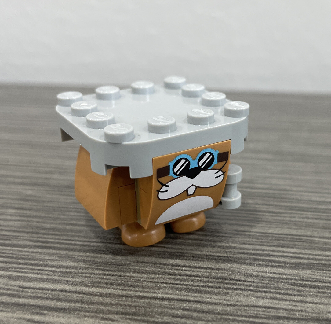 LEGO Super Mario minifigure ROCKY WRENCH Bowser Airship 71391