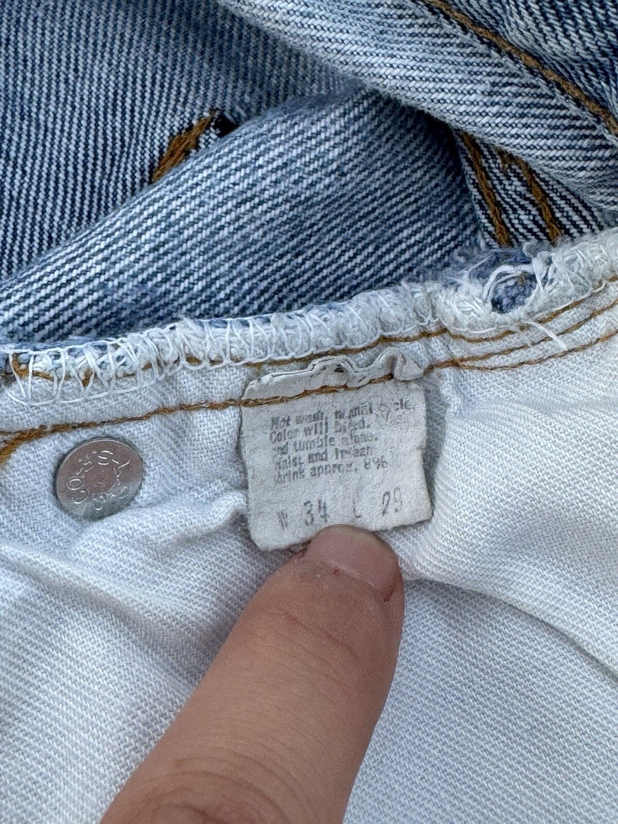 Vintage 70s LEVIS 501 Redline Selvedge Single Stitch Denim Vintage 70s LEVIS 501 Redline Selvedge Single Stitch Denim
