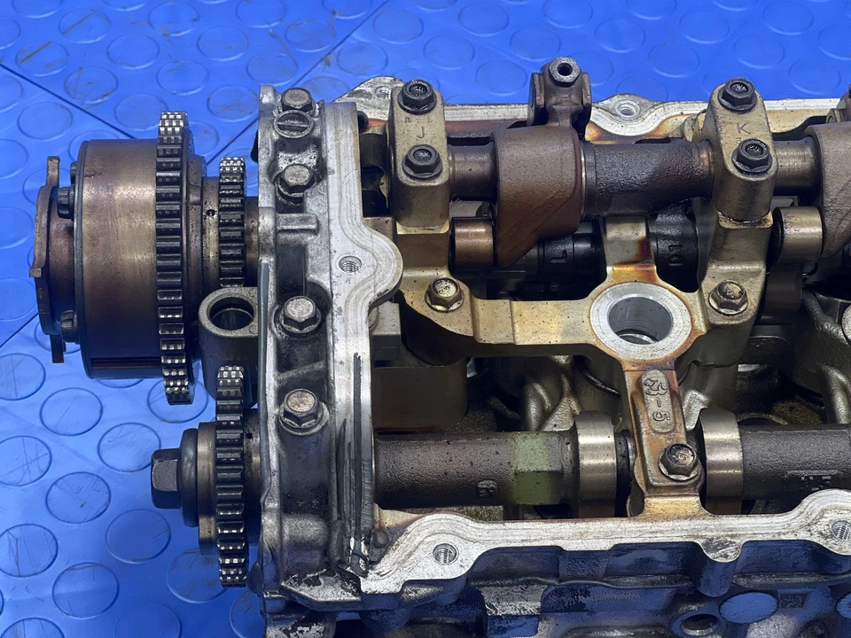 Conjunto de culata Infiniti VQ37VHR 3,7 L lado izquierdo del conductor OEM 11090EY02E Foto 4 de 4