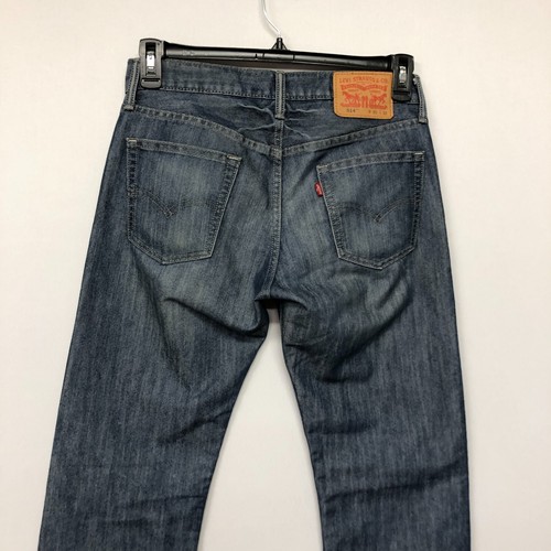 Pantalones de mezclilla azul Levi's 514 de ajuste recto para hombre talla 30x32 M063 -8 - Imagen 14 de 16