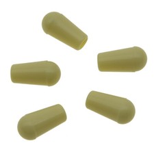 5x SAE 8-32 Guitar Toggle Switch Tips Switch Knob for Gibson/Switchcraft Cream