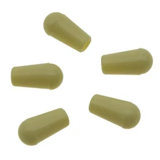 5x SAE 8-32 Guitar Toggle Switch Tips Switch Knob for Gibson/Switchcraft Cream