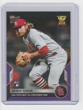 Brendan Donovan 2022 Topps Now Rookie Cup Team Set RC-3  Purple 09/25 Cardinals