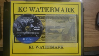 Call of Duty Modern Warfare (PlayStation 4, 2019) Disc Only