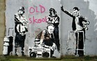 Banksy, Old Skool, Graffiti Art, Giclee Canvas Print, 8