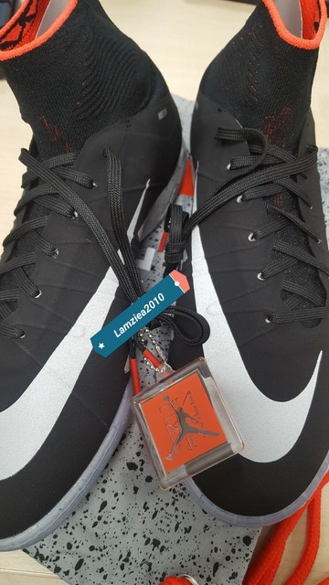 Nike Jr Neymar Mercurial Vapor 13 Elite FG Chrome Black .