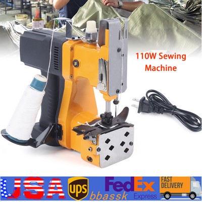 Bag Closer Sewing Machine Industrial Bag Closing Machine Handheld Bag W/ Charger