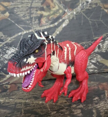 2008 Chap Mei Toys 'R' Us Electronic Red Devil T-Rex Dinosaur Roar