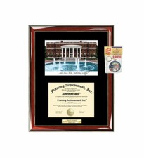 University of Mary Washington Diploma Frame Lithograph UMW Premium Wood Glossy P
