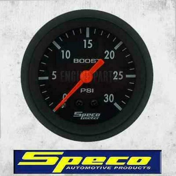 Speco Meter S53305 Mechanical Boost Gauge for sale online eBay