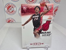2015-16 Panini Black Friday #34 Justise Winslow Miami Heat RC #49/50
