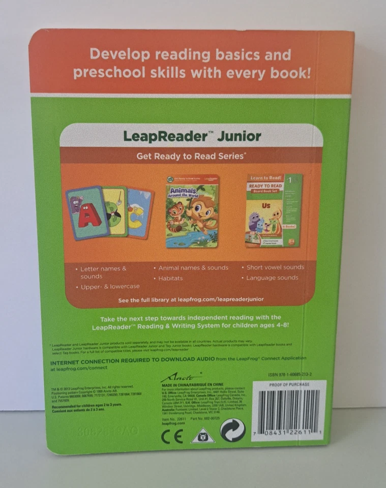 LeapFrog LeapReader TAG Junior Book Things To Do With Baby Teach Home School Kid - Image 2 of 4
