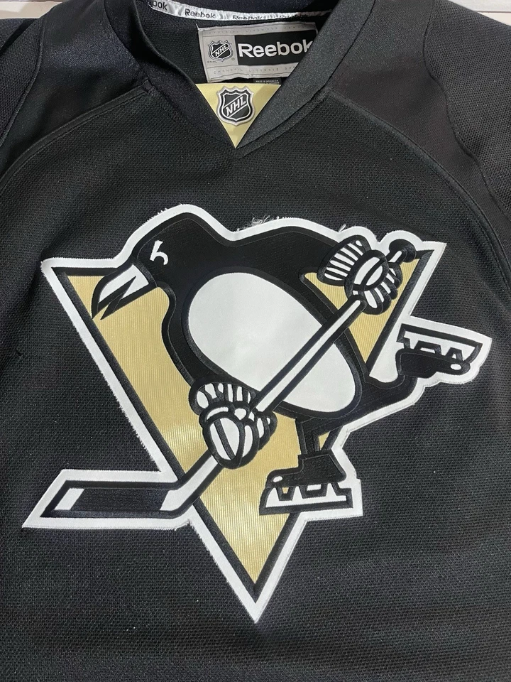 Camiseta Phil Kessel #81 Pittsburgh Penguins 2016 NHL talla L camiseta blanca Reebok Foto 3 de 4