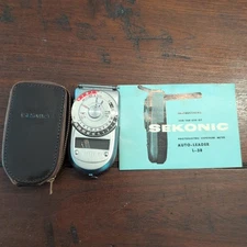 Sekonic Auto Leader Photoelectric Exposure Meter L-38 Great Shape
