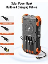 Larger Capacity Sudrov 42800mah Solar Charger Power Bank