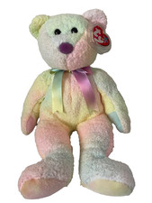 Ty Buddies Groovy Tie Dye Plush 14" Bear Vintage 1999 NWT