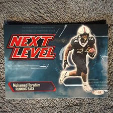 Mohamed Ibrahim Rookie Card 2023 Sage Next Level #100 Detroit Lions RB. rookie card picture