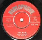 THE BEATLES "LOVE ME DO"  1    M     1     A   STAMPERS   ZT TAX CODE