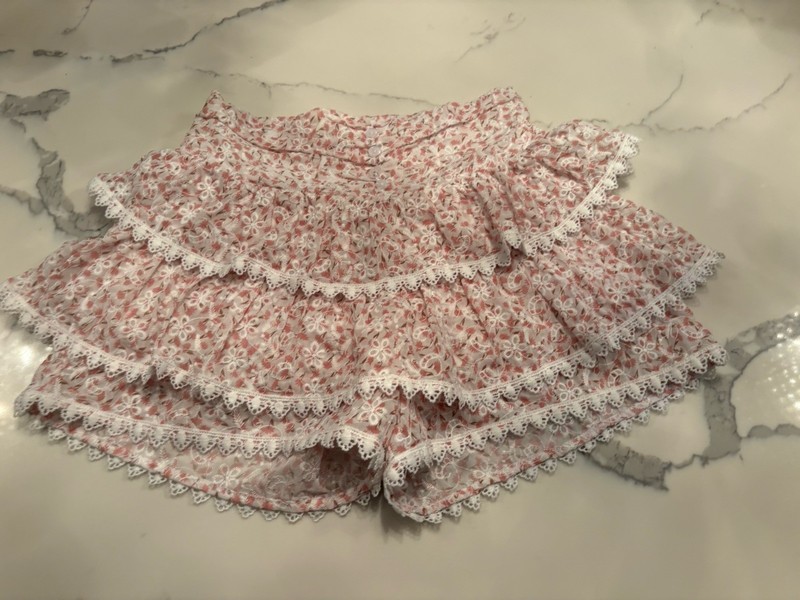 Hannah Banana Size 12 Girls Floral Skort