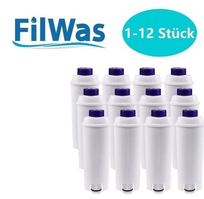 1-12 FilWas Wasserfilter kompatibel mit DeLonghi PrimaDonna Soul ECAM 610.75 MB