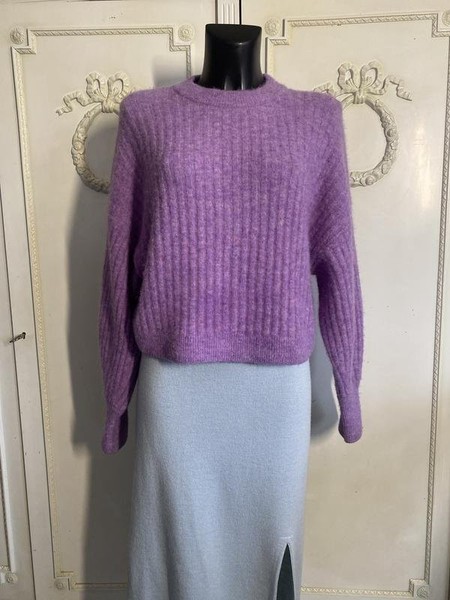 Women & Other Stories Sweater Lilac Alpaca 36 / S