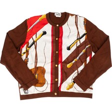 Hermès Cravache Silk Cardigan (FR 42 / DE 40...