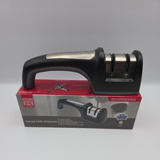 Kitchen Living manual 2 stage knife sharpener - used with original package