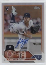 2023 Topps Chrome Update Auto Refractor 249/499 Garrett Hill #RA-GH Auto 0l2