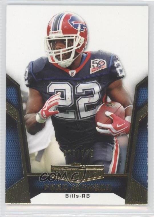 2010 Topps Unrivaled Unrivaled 679/759 Fred Jackson #72 0u7