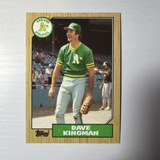1987 Topps - Dave Kingman #709
