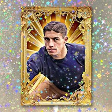 Mike Michalske Holographic Golden Icon Art Card 01/10 Starpop Signed Print
