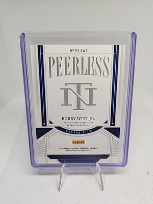 2024 Panini National Treasures Bobby Witt Jr. Auto PS-BWJ /99 | eBay
