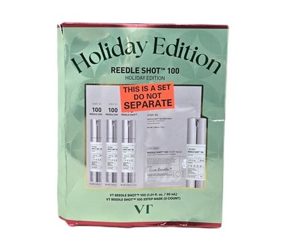 VT Cosmetics Reedle Shot 100 Holiday Edition Soothing & Hydrating Gift Set