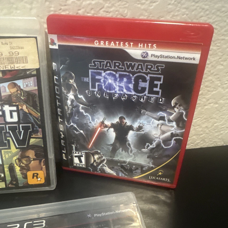 5 PS3 Game LOT Star Wars Grand Theft Audo GTA INJUSTICE Lego Marvel - Image 4 of 4