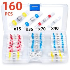 160Pcs Solderstick Terminal Seal Solder Wire Connector Kit Original Waterproof