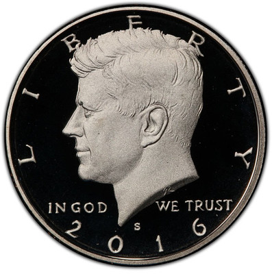 2016-S Clad Proof Kennedy Half Dollar 50C