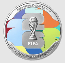 FIFA World Cup 2026 Canada We Are 26 Silver 1 oz. Coin
