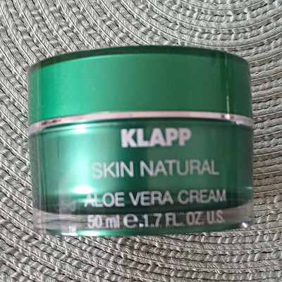 KLAPP Skin Natural Aloe Vera Creme 50 ml, Formulierung Creme, Nr. 1191