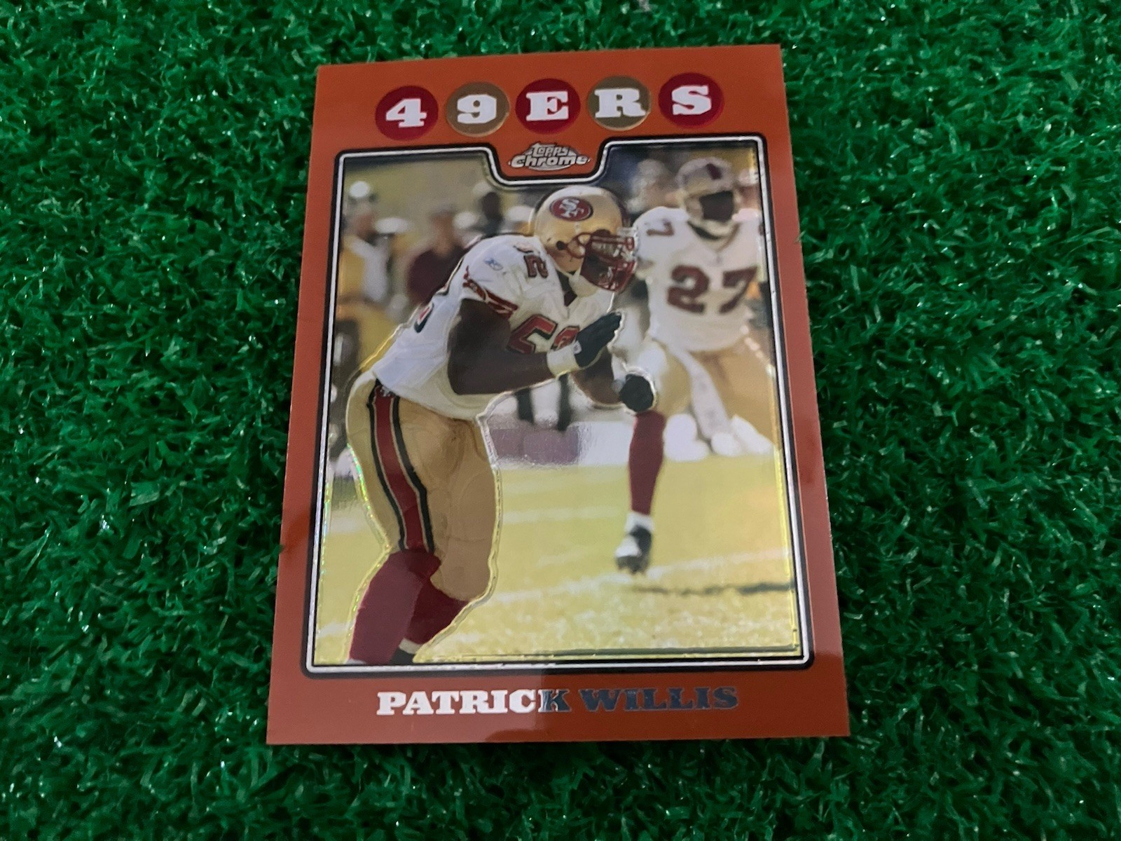 2008 Topps Chrome - Patrick Willis #TC113 Refractor 185/425