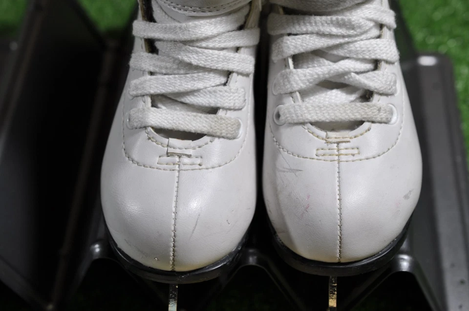 Patins bonecos de gelo infantis DBX tamanho 11 J EUA/28 EUR com protetores #151 - Imagem 4 de 4