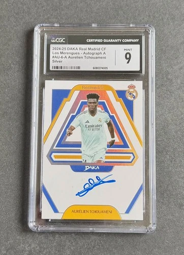 2025 DAKA Real Madrid - One & Two - Aurelien Tchouameni - On Card Auto /23