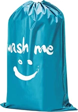 XL Wash Me Travel Laundry Bag, Dirty Clothes Organizer - Hold 4 Loads of Laundry