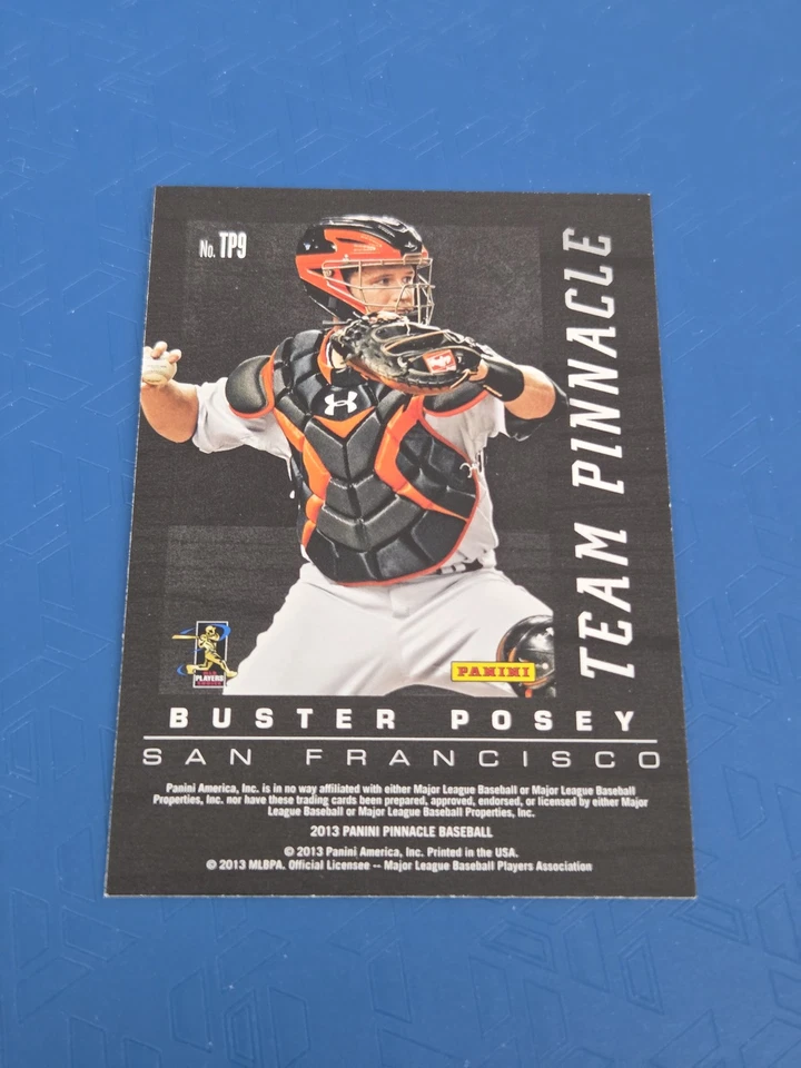 2013 Pinnacle Team Pinnacle #TP9 Ivan Rodriguez / Buster Posey 棒球卡 R9 — 第 2/2 张图片