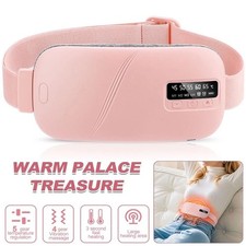 Menstrual Heating Pad Period Cramp Relief with 5 Heat Levels, 4 Vibration Modes