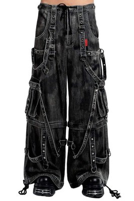 TRIPP NYC デニム ボンテージパンツ ブラック Tripp NYC Denim Strap Pants [Black Ink Wash] | eBay