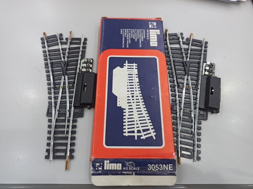 LIMA 3053 NE 2 Scambi Elettrici Sx Nuovi Rimanenza Di Magazzino H0 | Condition: Nuovo
